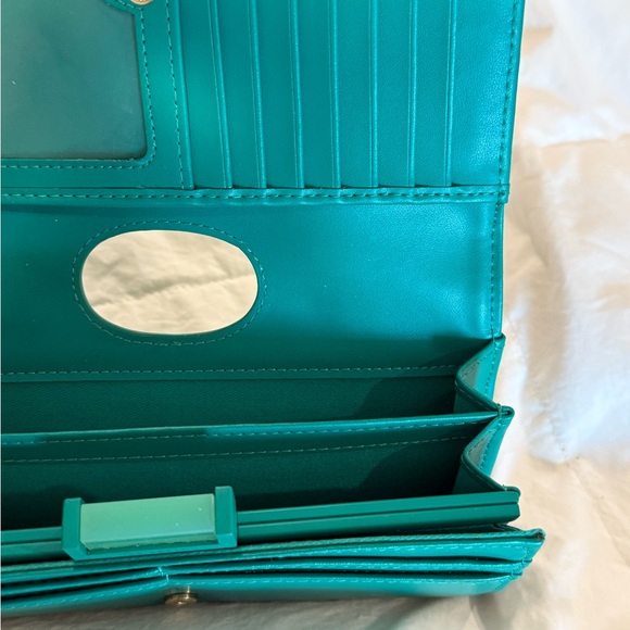 Ted Baker Green Women's wallet - Picture 3 of 5